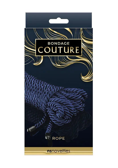 Bondage Couture Rope 7.5 Meter Gold by NS Novelties - Happytoys Sexshop: Toys for Feeling Happy & Easy 😊 - Discreet geleverd