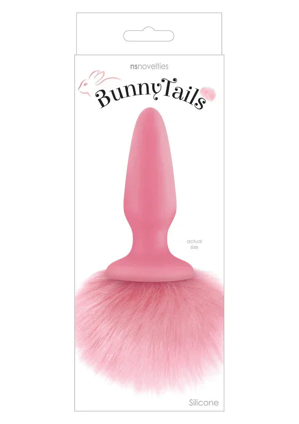 Bunny Tails Pink by NS Novelties - Happytoys Sexshop: Toys for Feeling Happy & Easy 😊 - Discreet geleverd