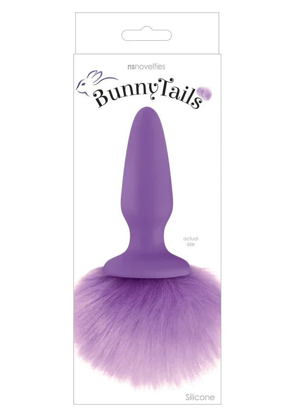 Bunny Tails Purple by NS Novelties - Happytoys Sexshop: Toys for Feeling Happy & Easy 😊 - Discreet geleverd