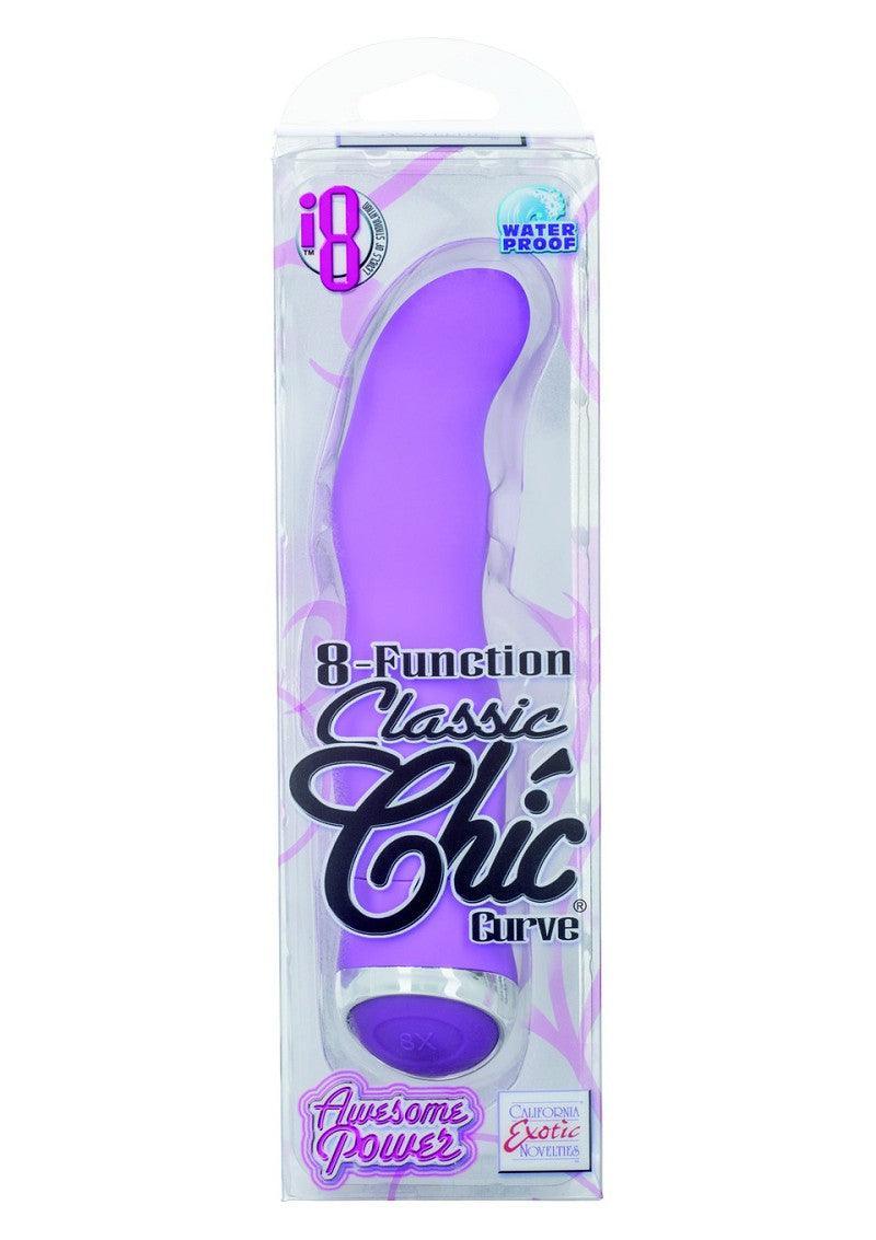 8-Function Classic Chíc Curve by CalExotics - Happytoys Sexshop: Toys for Feeling Happy & Easy 😊 - Discreet geleverd