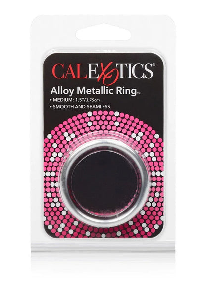 CalExotics Alloy Metallic Ring - Medium - Happytoys Sexshop: Toys for Feeling Happy & Easy 😊 - Discreet geleverd