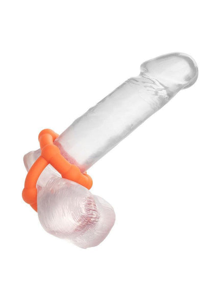 ♂ CalExotics Alpha Liquid Silicone All Star Ring - Happytoys Sexshop: Toys for Feeling Happy & Easy 😊 - Discreet geleverd