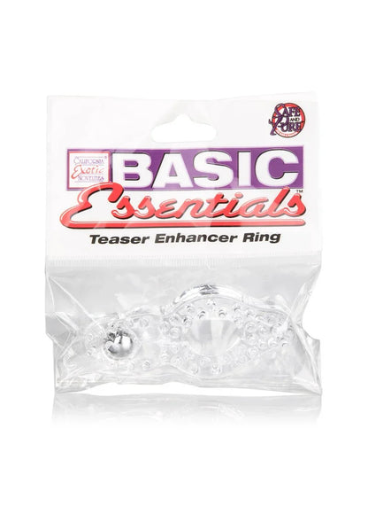Basic Essentials Teaser Enhancer Ring by Calexotics - Happytoys Sexshop: Toys for Feeling Happy & Easy 😊 - Discreet geleverd