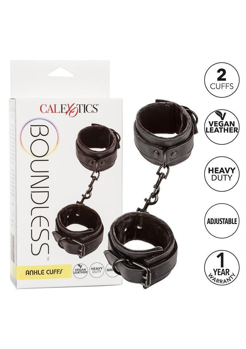 ♂ ♀ CalExotics Boundless Ankle Cuffs - Happytoys Sexshop: Toys for Feeling Happy & Easy 😊 - Discreet geleverd