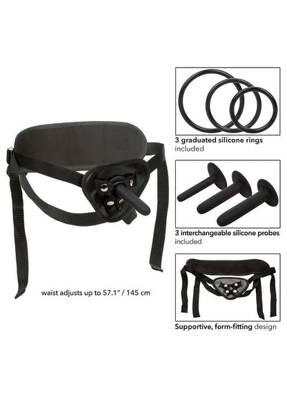 ♀ CalExotics Boundless Silicone Pegging Kit - Happytoys Sexshop: Toys for Feeling Happy & Easy 😊 - Discreet geleverd