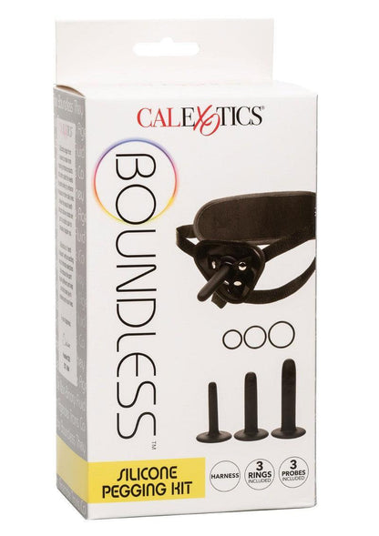 ♀ CalExotics Boundless Silicone Pegging Kit - Happytoys Sexshop: Toys for Feeling Happy & Easy 😊 - Discreet geleverd