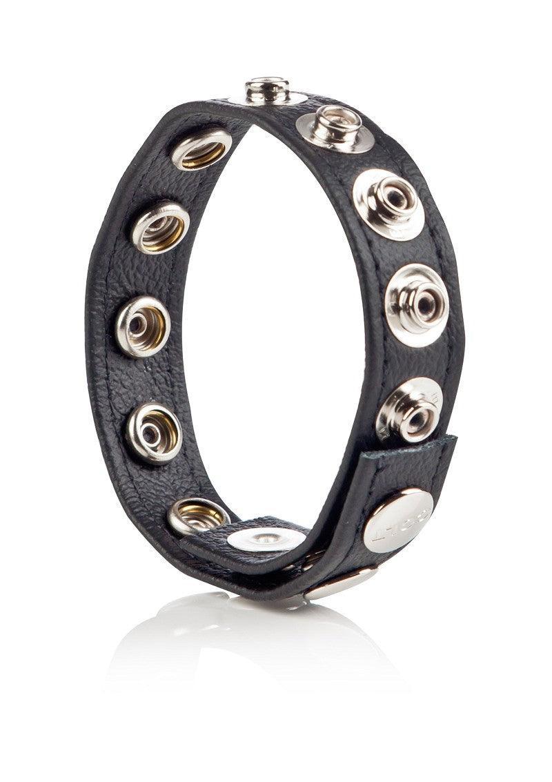 COLT Leather C/B Strap 8-Snap Fastener by CalExotics - Happytoys Sexshop: Toys for Feeling Happy & Easy 😊 - Discreet geleverd