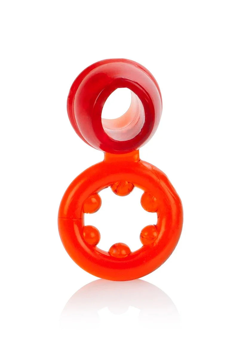 ♂ CalExotics Dual Support Magnum Ring - Happytoys Sexshop: Toys for Feeling Happy & Easy 😊 - Discreet geleverd