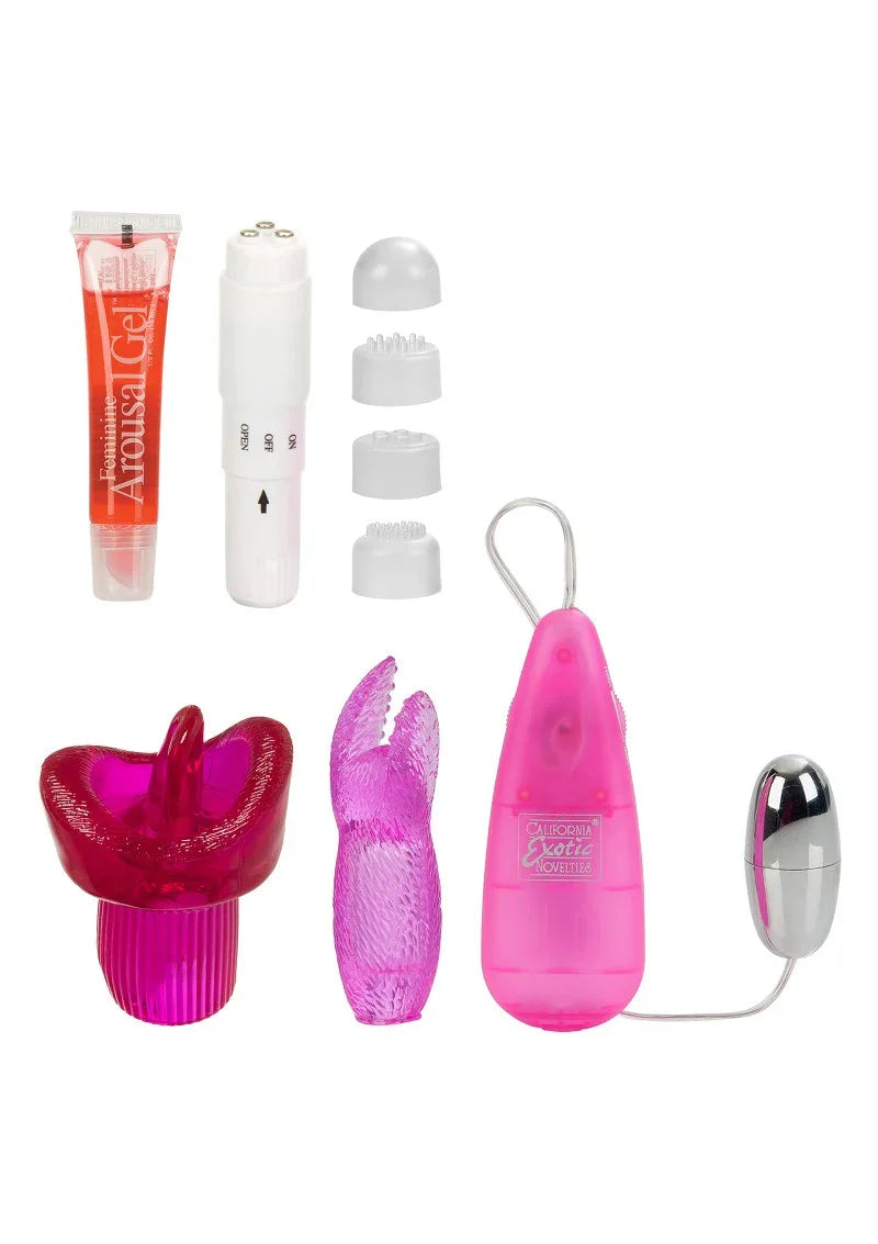 CalExotics Hers Clit Kit - Happytoys Sexshop: Toys for Feeling Happy & Easy 😊 - Discreet geleverd