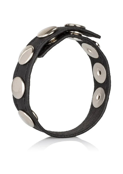 Leather Multi-Snap Ring by CalExotics - Happytoys Sexshop: Toys for Feeling Happy & Easy 😊 - Discreet geleverd