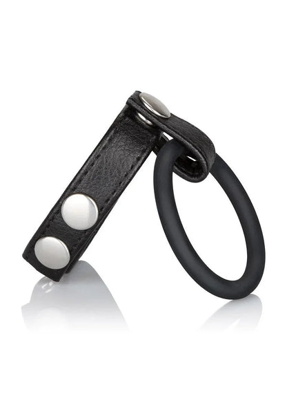 CalExotics Medium Leather Ball Spreader - Happytoys Sexshop: Toys for Feeling Happy & Easy 😊 - Discreet geleverd