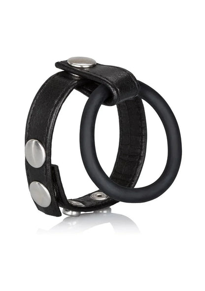 CalExotics Medium Leather Ball Spreader - Happytoys Sexshop: Toys for Feeling Happy & Easy 😊 - Discreet geleverd