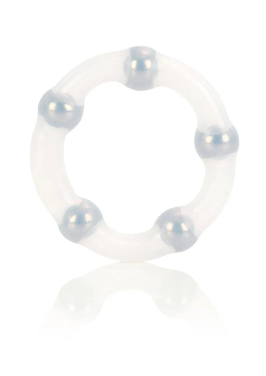 Metallic Bead Ring by CalExotics - Happytoys Sexshop: Toys for Feeling Happy & Easy 😊 - Discreet geleverd