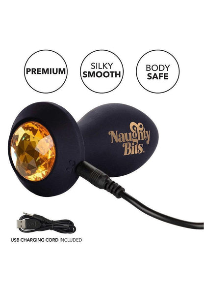 ♂ ♀ CalExotics Naughty Bits Shake Your Ass Petite Vibrating Butt Plug - Happytoys Sexshop: Toys for Feeling Happy & Easy 😊 - Discreet geleverd