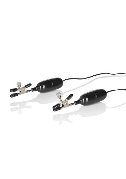 CalExotics Nipple Play twee vibrerende tepelklemmen - Happytoys Sexshop: Toys for Feeling Happy & Easy 😊 - Discreet geleverd
