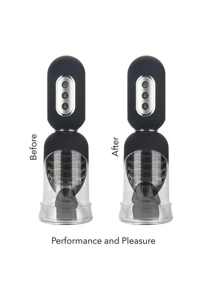 Optimum Series Get Hard Head Pump Set by CalExotics - Happytoys Sexshop: Toys for Feeling Happy & Easy 😊 - Discreet geleverd