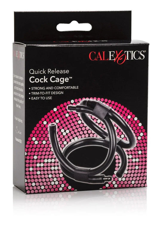 CalExotics Quick Release Cock Cage - Happytoys Sexshop: Toys for Feeling Happy & Easy 😊 - Discreet geleverd