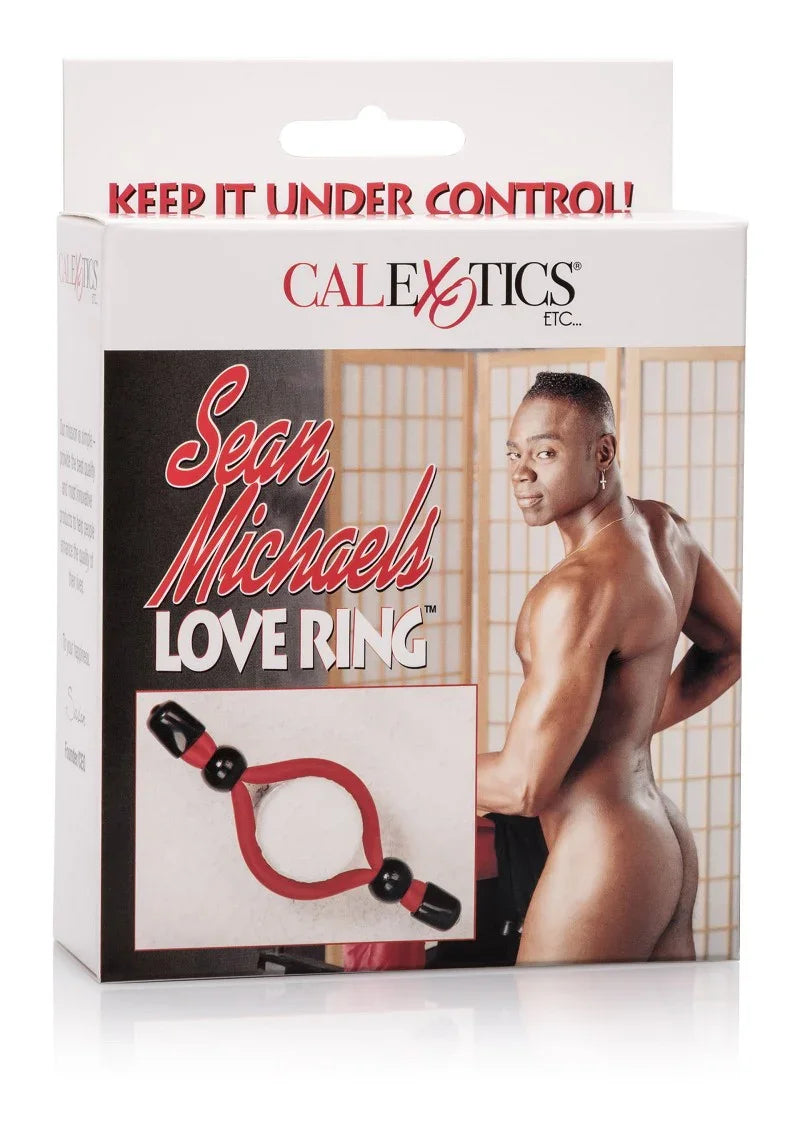 CalExotics Sean Michaels Love Ring - Happytoys Sexshop: Toys for Feeling Happy & Easy 😊 - Discreet geleverd