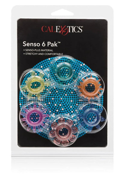 CalExotics Senso 6 Pak - Happytoys Sexshop: Toys for Feeling Happy & Easy 😊 - Discreet geleverd