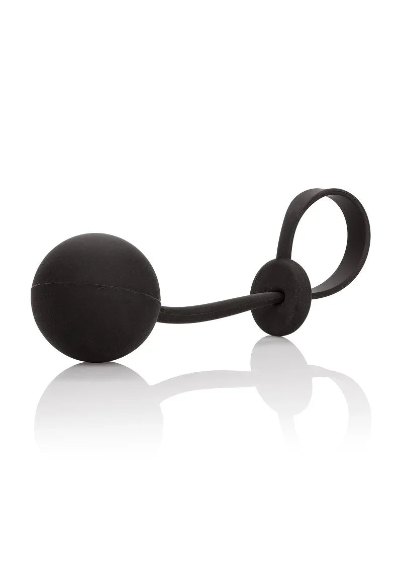 CalExotics Silicone Weighted Lasso Ring verzwaarde cockring - Happytoys Sexshop: Toys for Feeling Happy & Easy 😊 - Discreet geleverd