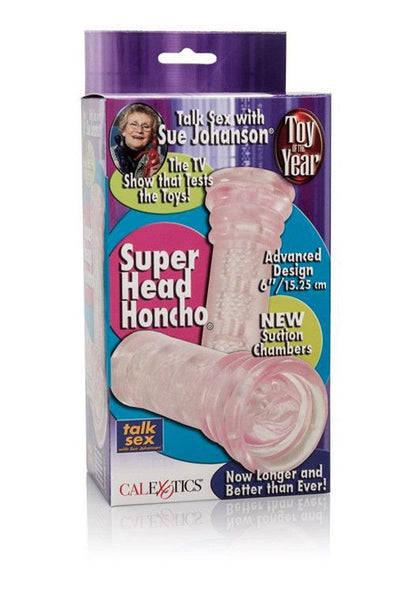 ♂ CalExotics Sue Johanson Super Head Honcho - Happytoys Sexshop: Toys for Feeling Happy & Easy 😊 - Discreet geleverd