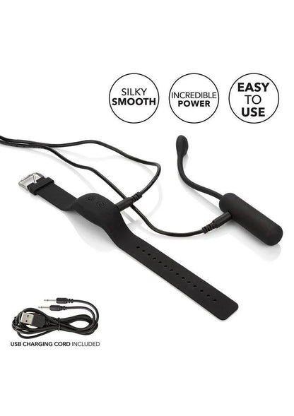 CalExotics Wristband Remote Petite Bullet vibrator met horlogestijl afstandbediening - Happytoys Sexshop: Toys for Feeling Happy & Easy 😊 - Discreet geleverd
