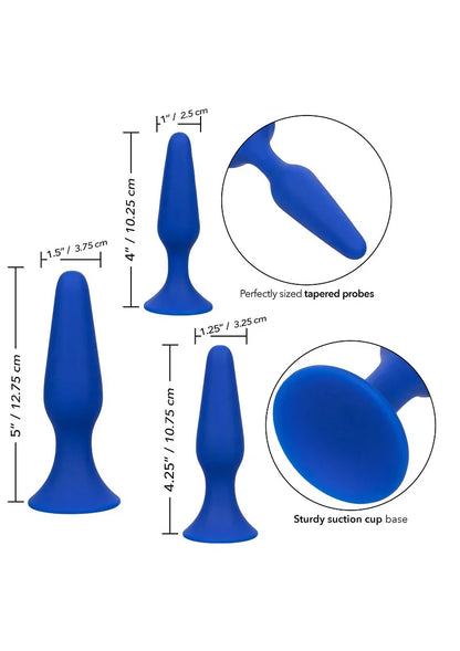 Admiral Anal Trainer Kit by CalExotics - Happytoys Sexshop: Toys for Feeling Happy & Easy 😊 - Discreet geleverd