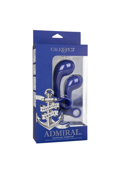 Admiral Silicone Anal Training Set by CalExotics - Happytoys Sexshop: Toys for Feeling Happy & Easy 😊 - Discreet geleverd