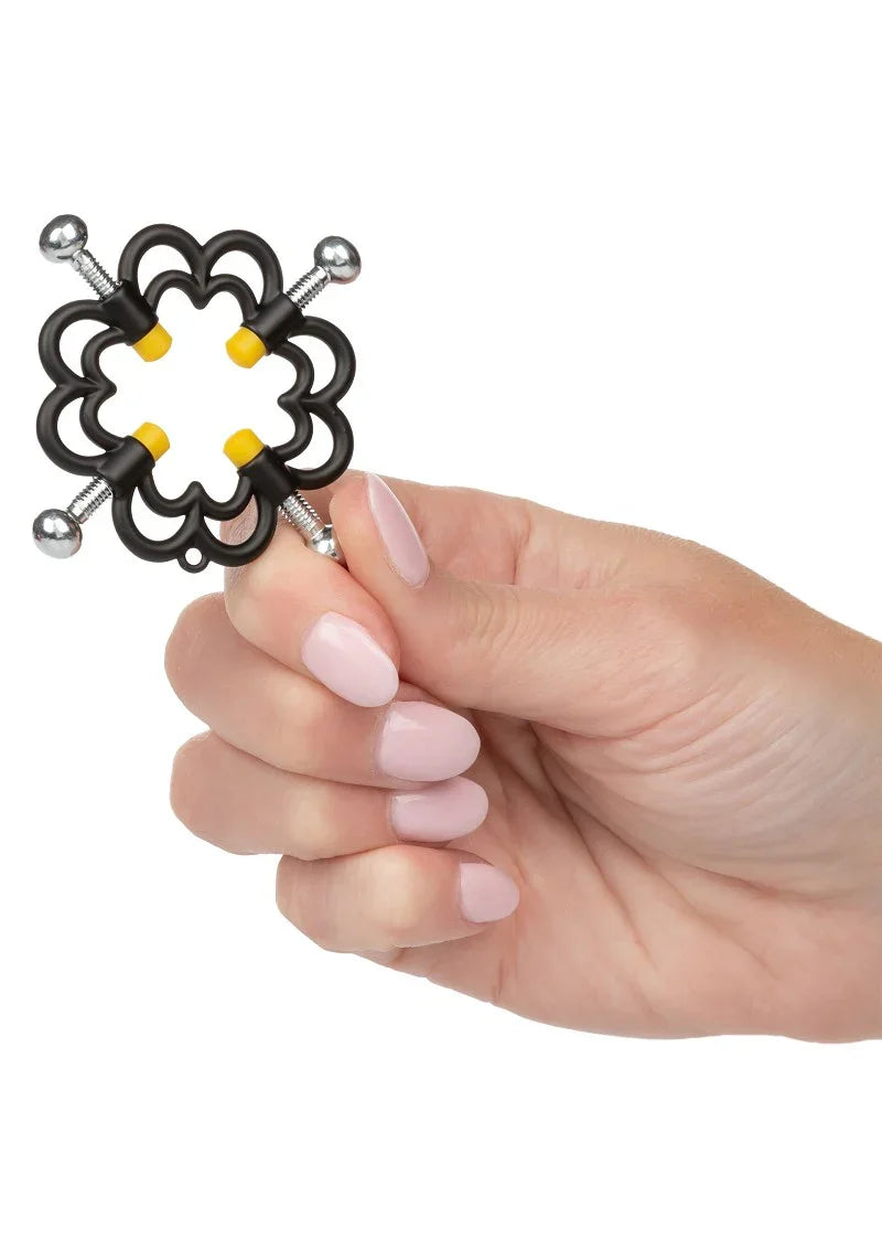 ♀ CalExotics Boundless Nipple Grips - Happytoys Sexshop: Toys for Feeling Happy & Easy 😊 - Discreet geleverd