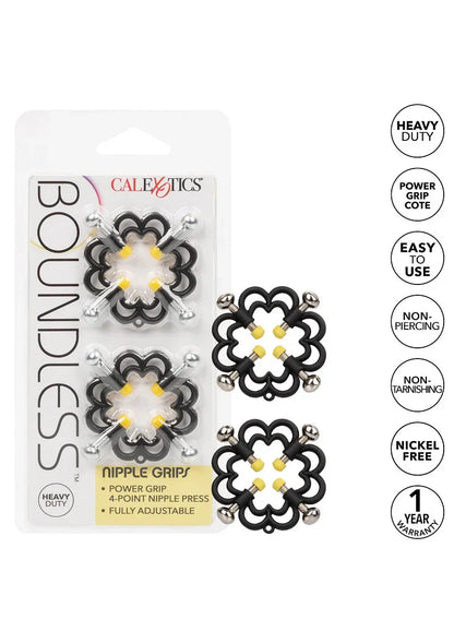 ♀ CalExotics Boundless Nipple Grips - Happytoys Sexshop: Toys for Feeling Happy & Easy 😊 - Discreet geleverd