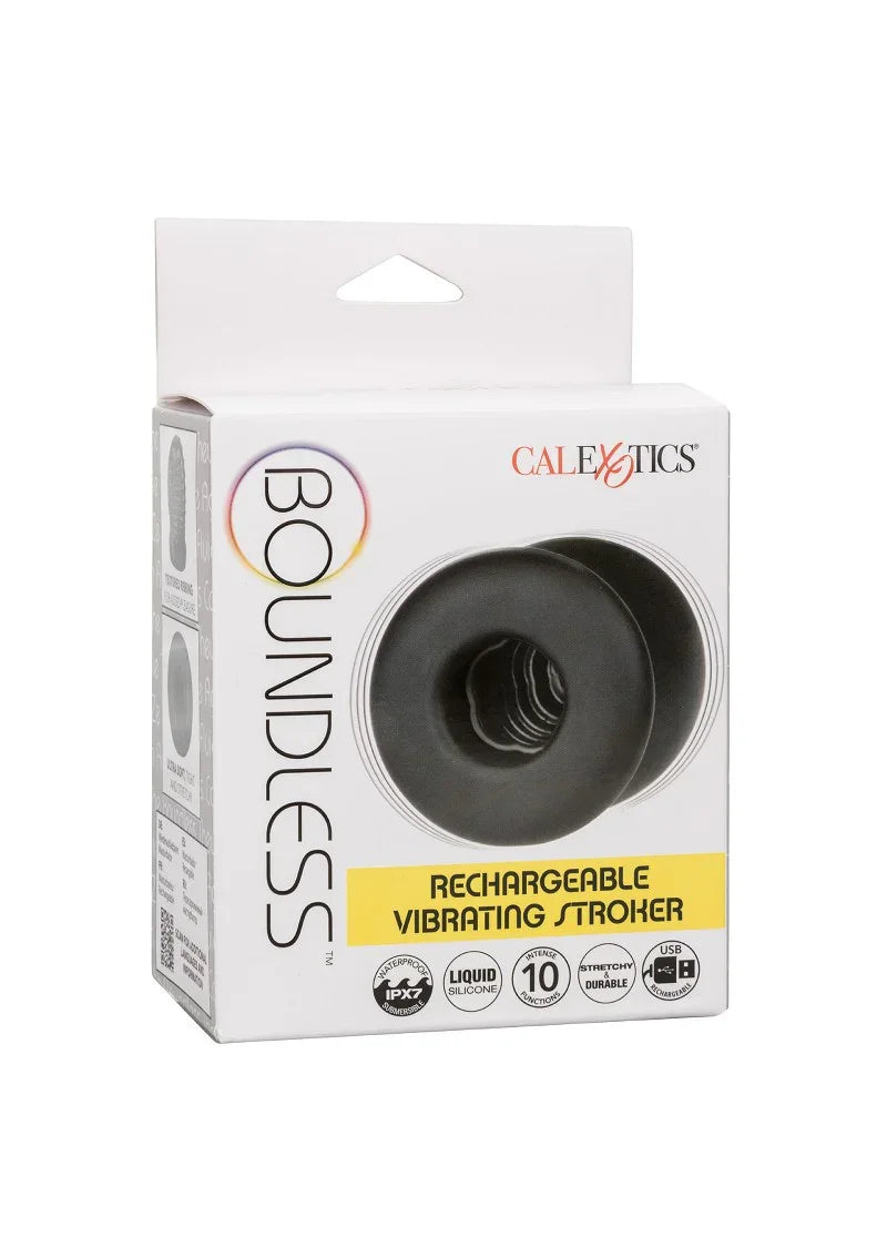 Boundless Rechargeable Vibrating FTM Stroker by CalExotics - Happytoys Sexshop: Toys for Feeling Happy & Easy 😊 - Discreet geleverd