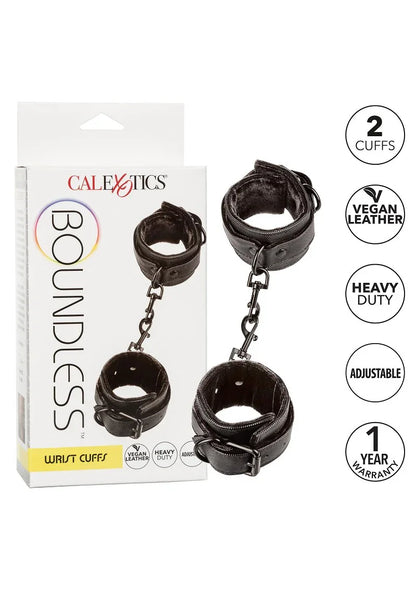 Boundless Wrist Cuffs by CalExotics - Happytoys Sexshop: Toys for Feeling Happy & Easy 😊 - Discreet geleverd