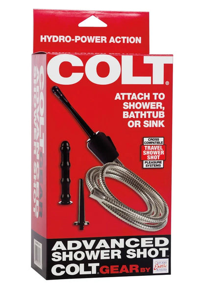 COLT Advanced Shower Shot Anal Douche by CalExotics - Happytoys Sexshop: online sex shop for Feeling Happy & Easy 😊 - Discreet geleverd