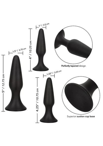 ♂ ♀ CalExotics COLT Silicone Anal Trainer Kit - Happytoys Sexshop: online sex shop for Feeling Happy & Easy 😊 - Discreet geleverd