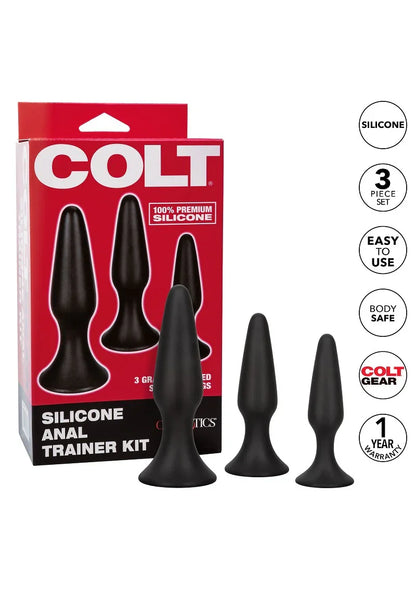 ♂ ♀ CalExotics COLT Silicone Anal Trainer Kit - Happytoys Sexshop: online sex shop for Feeling Happy & Easy 😊 - Discreet geleverd