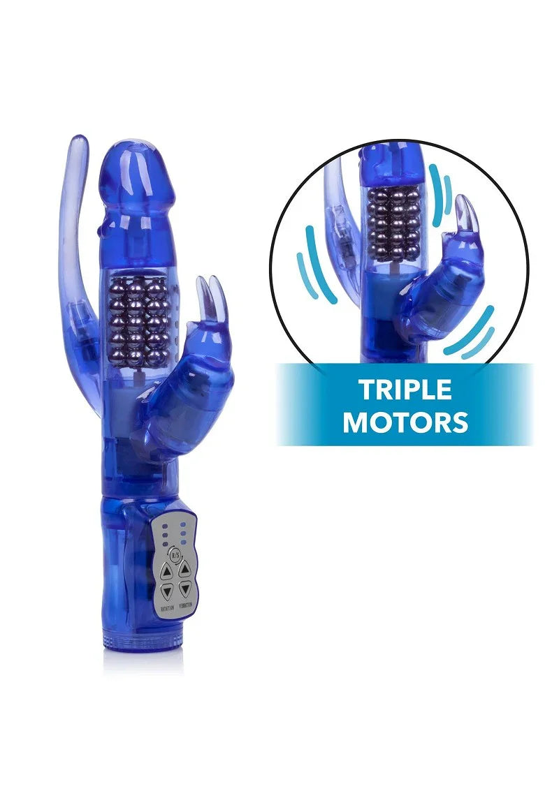 ♀ CalExotics Delight Triple Orgasm vibrator - Happytoys Sexshop: Toys for Feeling Happy & Easy 😊 - Discreet geleverd