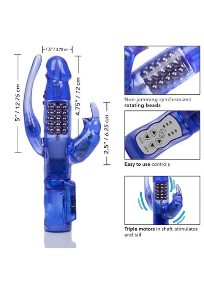 ♀ CalExotics Delight Triple Orgasm vibrator - Happytoys Sexshop: Toys for Feeling Happy & Easy 😊 - Discreet geleverd