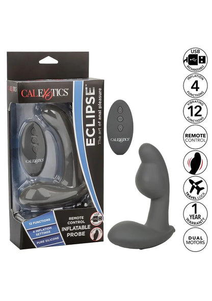 Eclipse Eclipse Rem Inflatable Probe Anal Vibrator by CalExotics - Happytoys Sexshop: Toys for Feeling Happy & Easy 😊 - Discreet geleverd