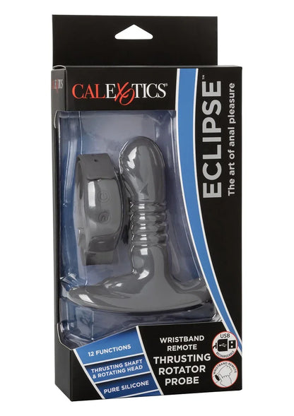 ♂ ♀ CalExotics Eclipse Wristband Remote Thrusting Rotator Probe vibrator - Happytoys Sexshop: Toys for Feeling Happy & Easy 😊 - Discreet geleverd