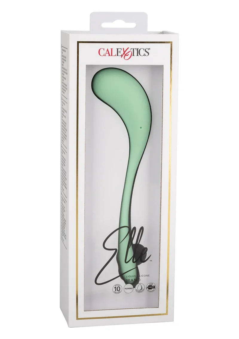 ♀ CalExotics Elle Liquid Silicone Wand - Happytoys Sexshop: Toys for Feeling Happy & Easy 😊 - Discreet geleverd