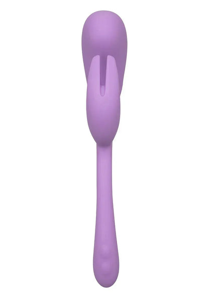 Bestel: Elle Liquid Silicone Dual Flicker Vibrator by CalExotics Elle - bij Happytoys.nl, happytoys.be, Happytoys.ae: erotische sex webshop | liever Happy dan Easy ⭐⭐⭐⭐⭐