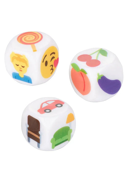♂ ♀ CalExotics Emojigasm Dice - Happytoys Sexshop: Toys for Feeling Happy & Easy 😊 - Discreet geleverd