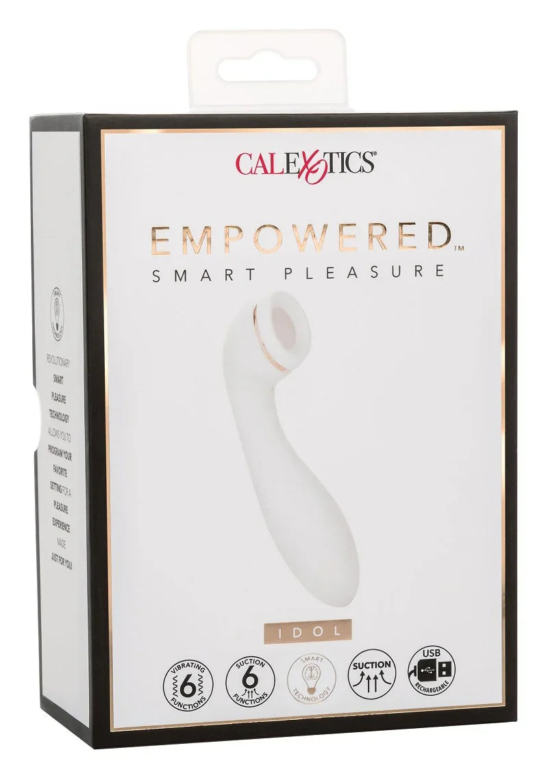 ♀ CalExotics Empowered Smart Pleasure Idol Vibrator - Happytoys Sexshop: Toys for Feeling Happy & Easy 😊 - Discreet geleverd