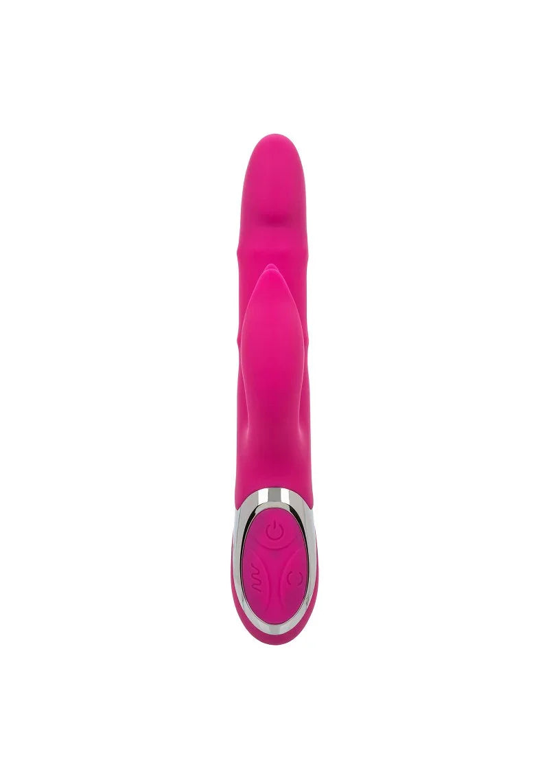 Enchanted Embrace Double Thrusting Vibrator by CalExotics - Happytoys Sexshop: Toys for Feeling Happy & Easy 😊 - Discreet geleverd