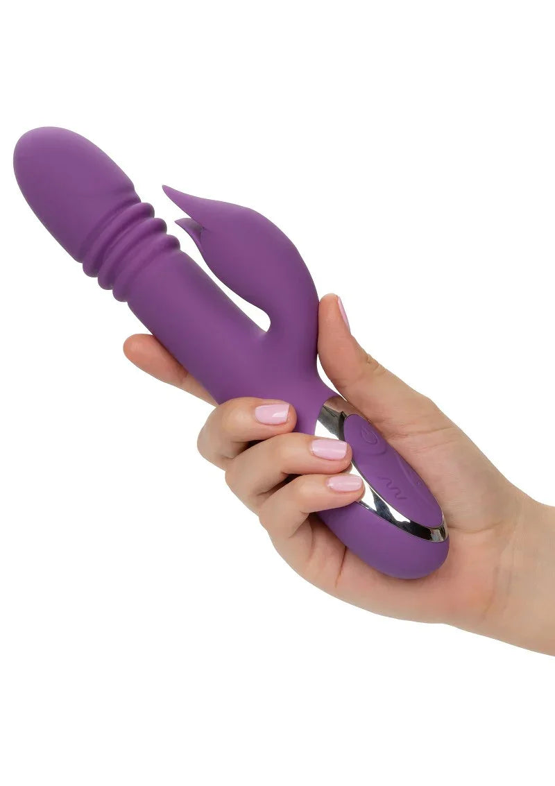 ♀ CalExotics Enchanted Kisser Rotating Vibrator - Happytoys Sexshop: Toys for Feeling Happy & Easy 😊 - Discreet geleverd