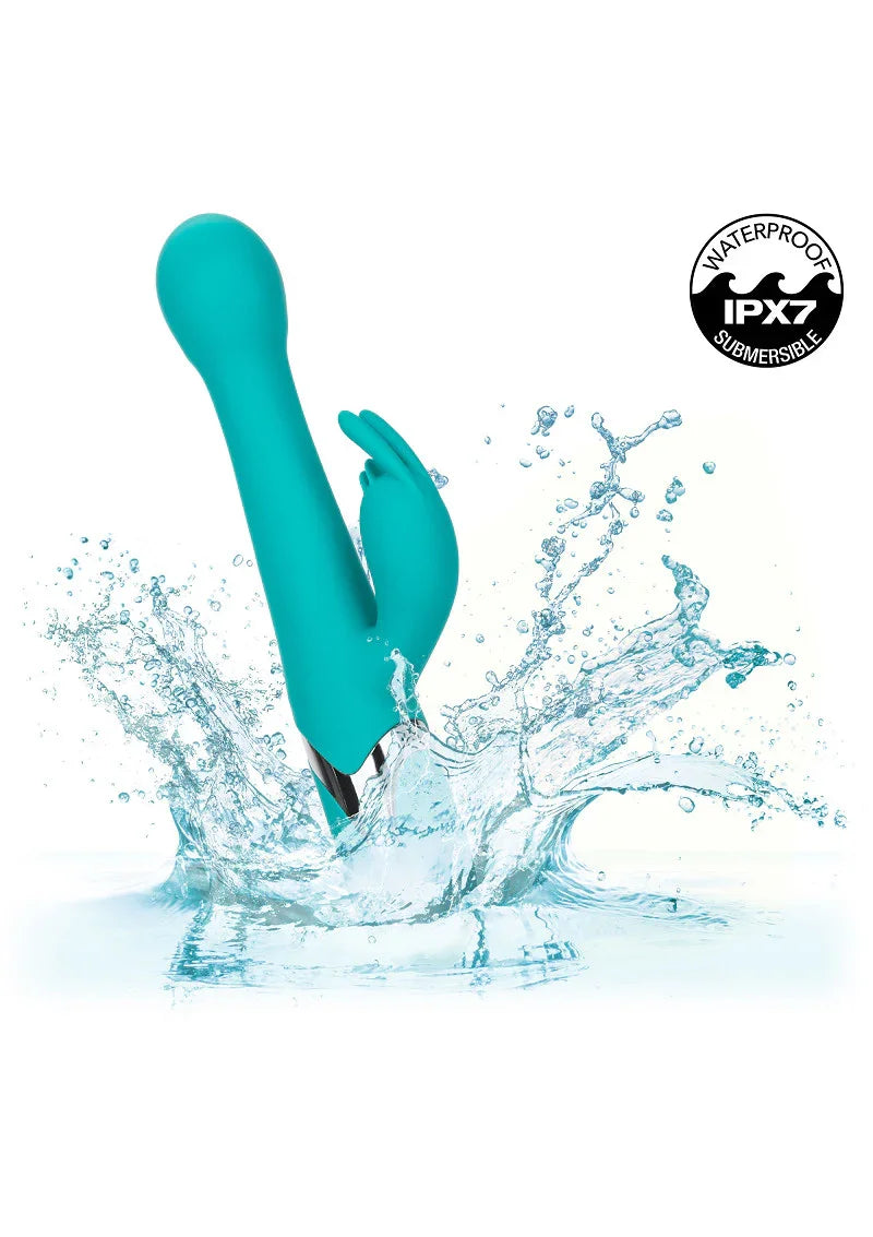 Enchanted Oscillate Thrusting, Rotating double vibrator by CalExotics - Happytoys Sexshop: Toys for Feeling Happy & Easy 😊 - Discreet geleverd