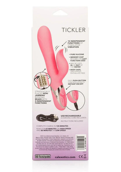 Enchanted Tickler Double vibrator by CalExotics - Happytoys Sexshop: Toys for Feeling Happy & Easy 😊 - Discreet geleverd