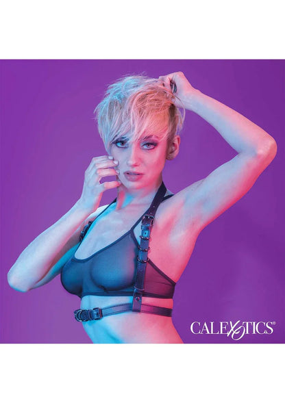 Euphoria Collection Halter Buckle Harness by CalExotics - Happytoys Sexshop: Toys for Feeling Happy & Easy 😊 - Discreet geleverd