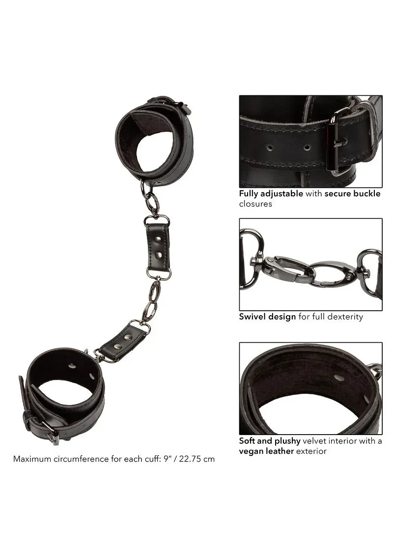 Euphoria Collection Hand Cuffs by CalExotics - Happytoys Sexshop: Toys for Feeling Happy & Easy 😊 - Discreet geleverd