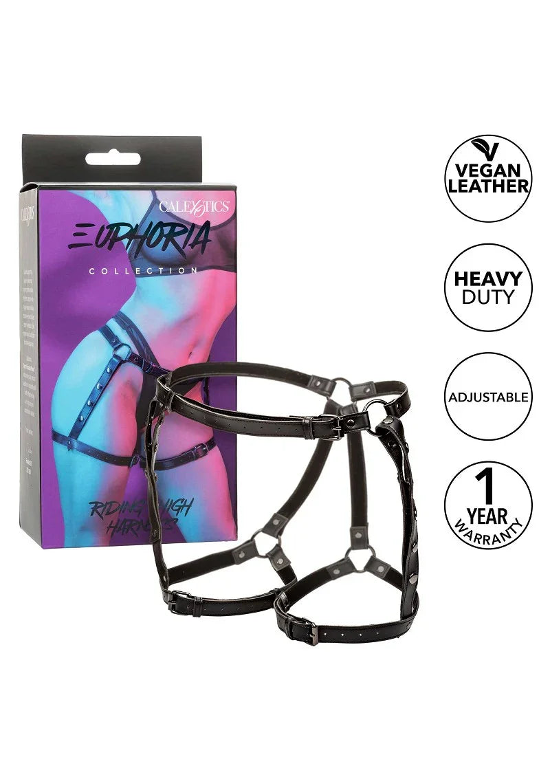 Euphoria Collection Riding Thigh Harness by CalExotics - Happytoys Sexshop: Toys for Feeling Happy & Easy 😊 - Discreet geleverd